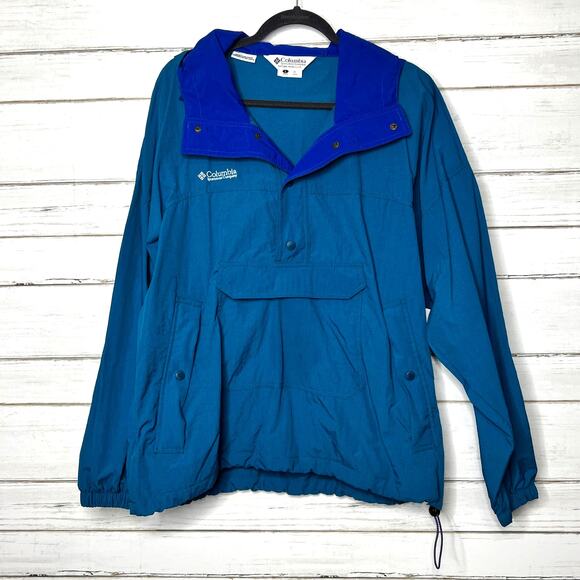 Columbia Pullover Windbreaker Jacket Size Large - Picture 1 of 10